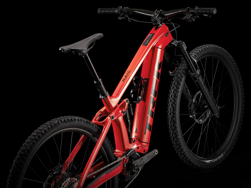 Trek Rail 9.8 XT Electric Bike 2024 Lava-2