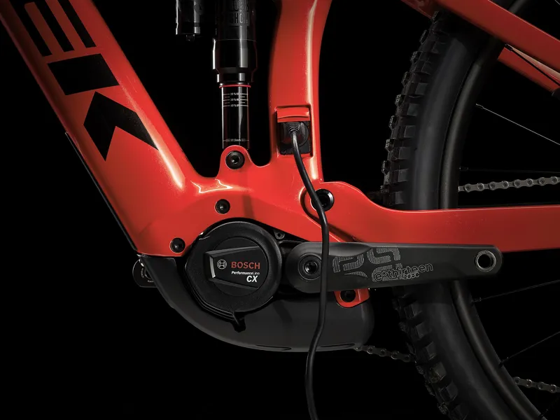 Trek Rail 9.8 XT Electric Bike 2024 Lava-4