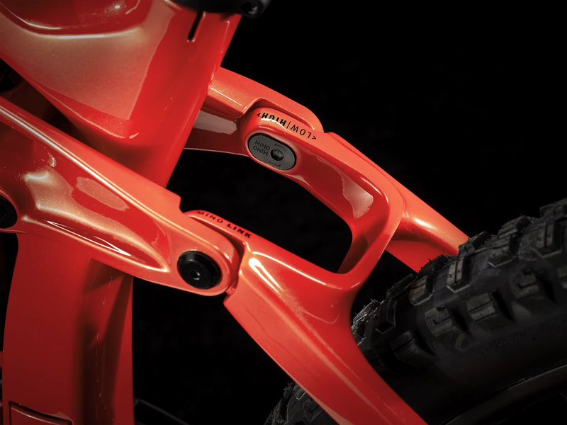 Trek Rail 9.8 XT Electric Bike 2024 Lava-7