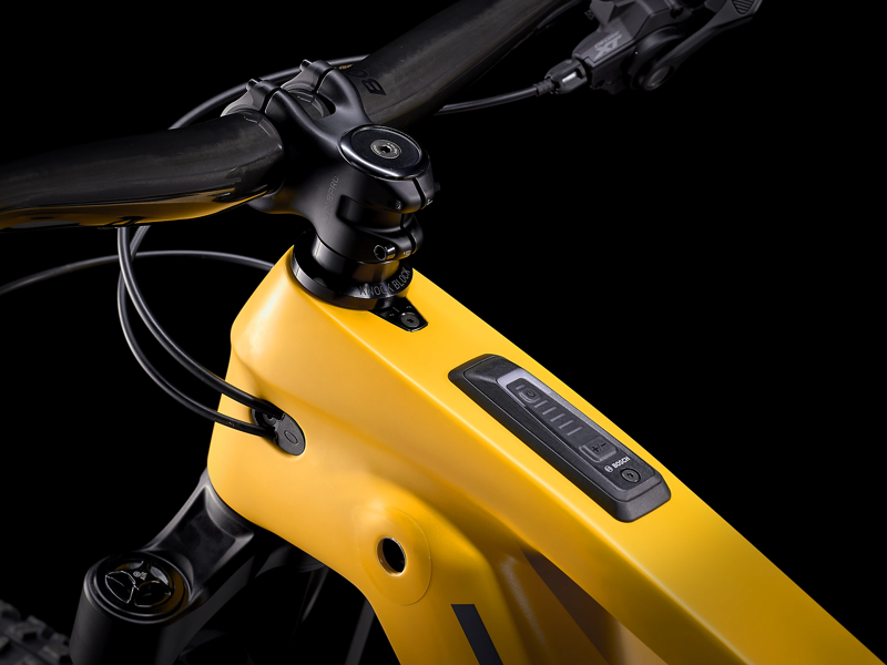Trek Rail 9.8 XT Electric Bike 2024 Satin Baja Yellow-6