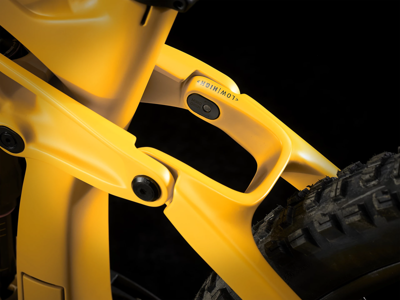 Trek Rail 9.8 XT Electric Bike 2024 Satin Baja Yellow-7