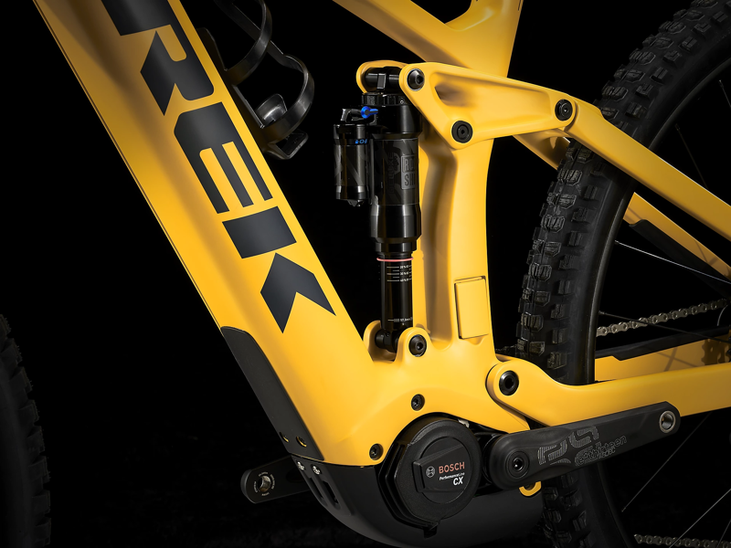 Trek Rail 9.8 XT Electric Bike 2024 Satin Baja Yellow-8