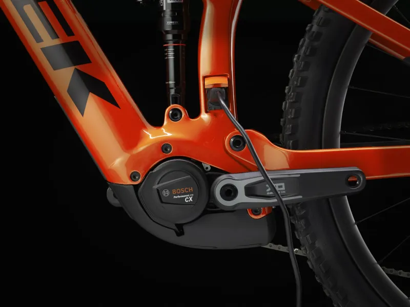 Trek Rail 9.9 XO AXS T-Type Electric Bike 2024 Lava-2