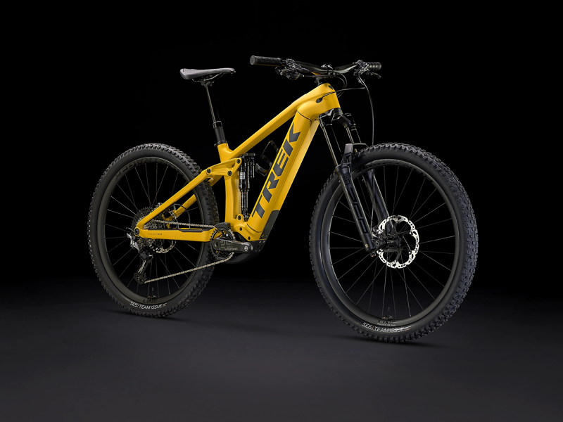 Trek Rail 9.9 Xtr Electric Bike 2023 Satin Baja Yellow-1
