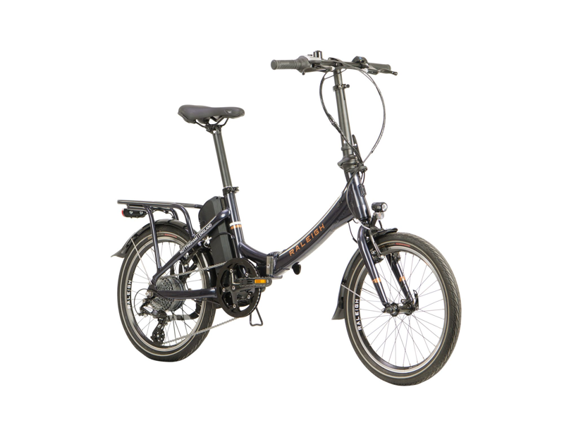 Raleigh Stoweway Folding Electric Bike 2023 Dark Blue-1