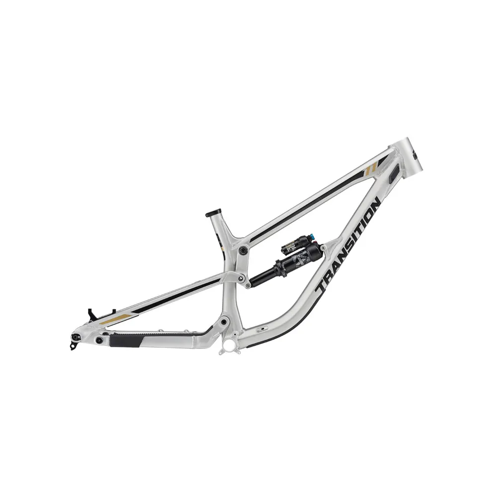 Image of Transition TR11 Alloy Down Hill Bike Frame Set 2023 Raw Alloy