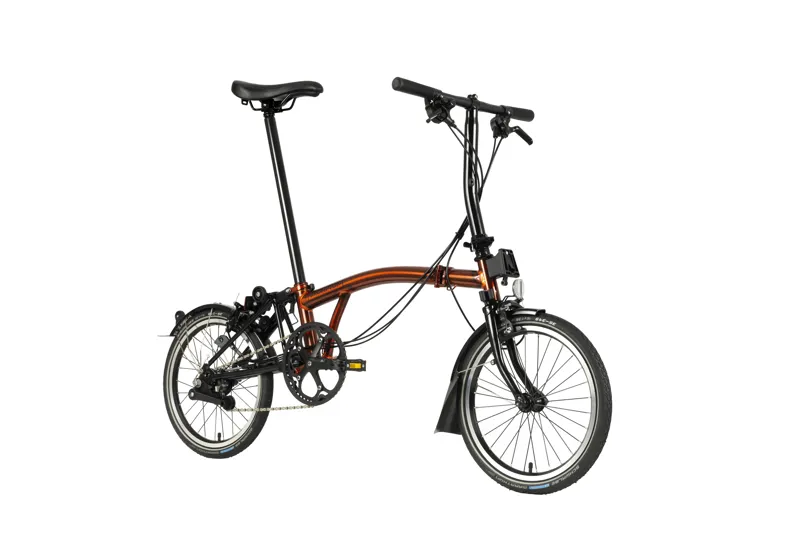 Brompton C-Line Explore Low Bar Black Edition 2022 Flame Laquer-1