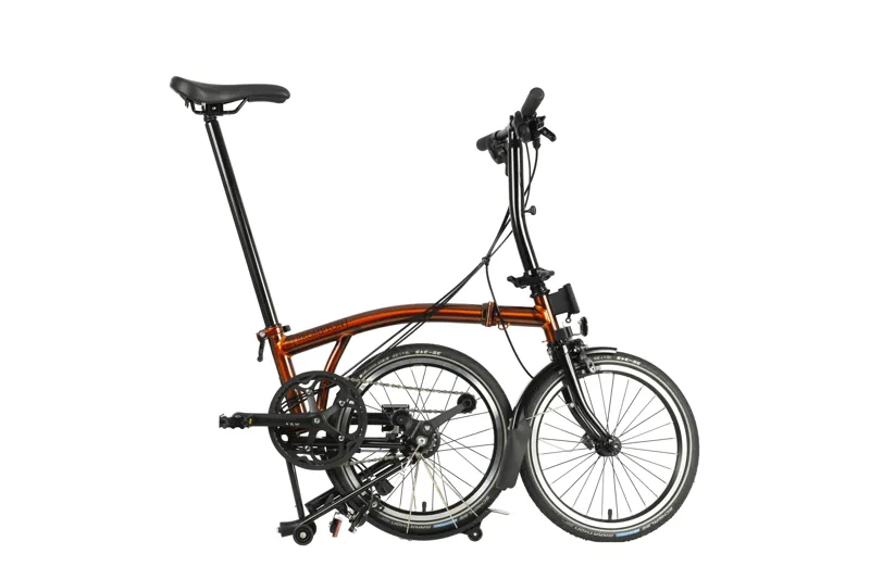 Brompton C-Line Explore Low Bar Black Edition 2022 Flame Laquer-2