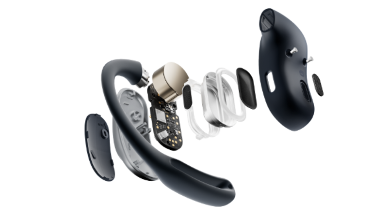 Shokz OpenFit Air Headphones Black-1