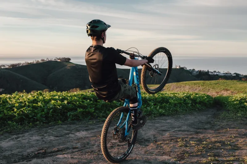 Troy Lee Designs Flowline Mips Mountain Bike Helmet Orbit Oasis Blue/Black-8