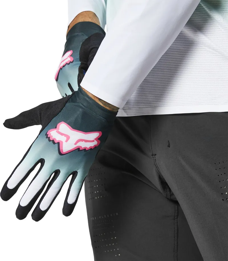 Fox Flexair Park MTB Gloves Jade-2