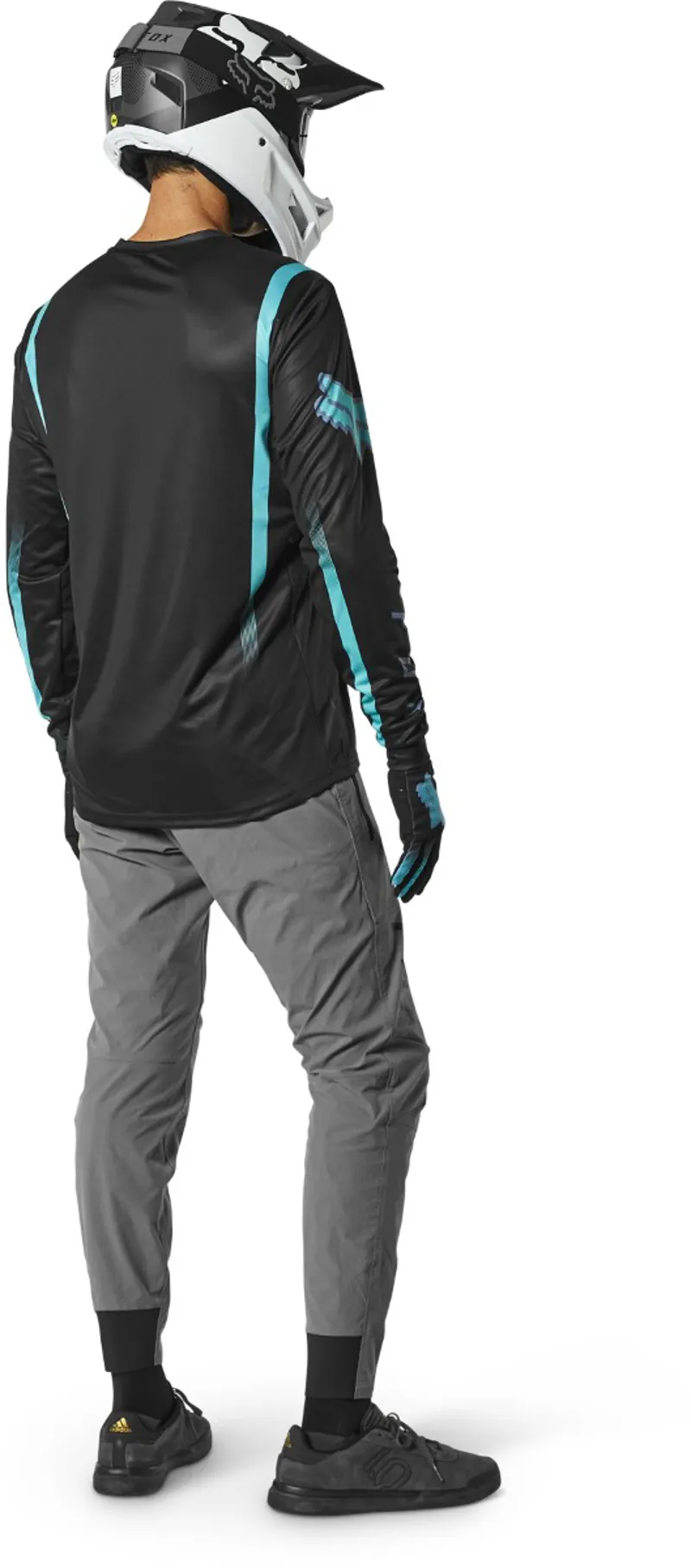 Fox Ranger RS Park LS MTB Jersey Black-5