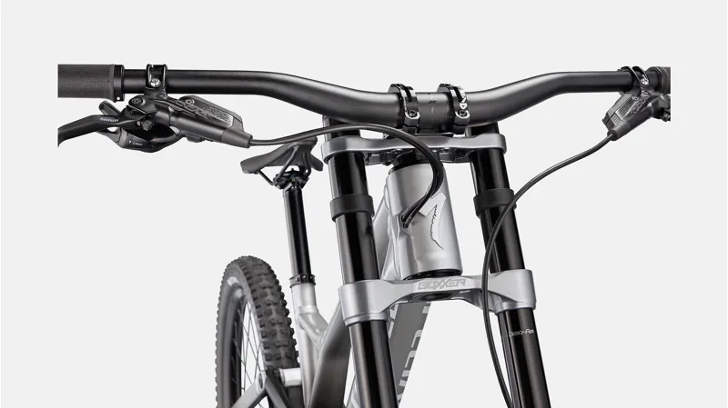 Specialized Demo Expert Downhill Mountain Bike 2022 Silver/Charm/White-2