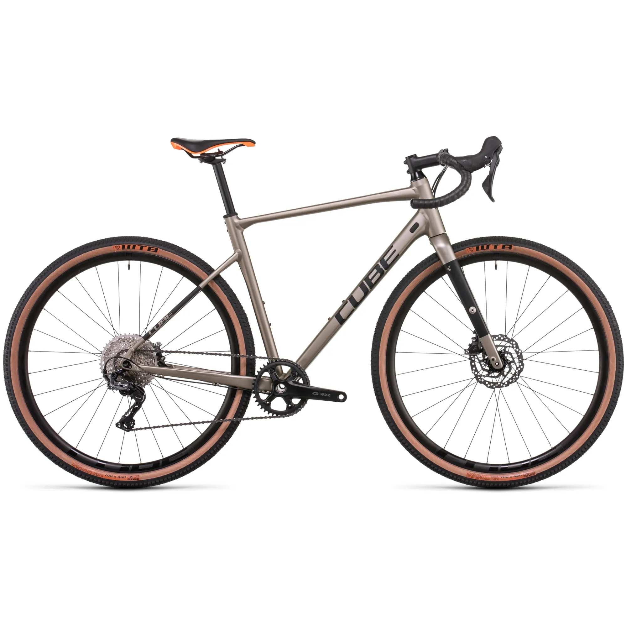 Cube Nuroad EX Gravel Bike 2024 Caramel/Black - Main Image