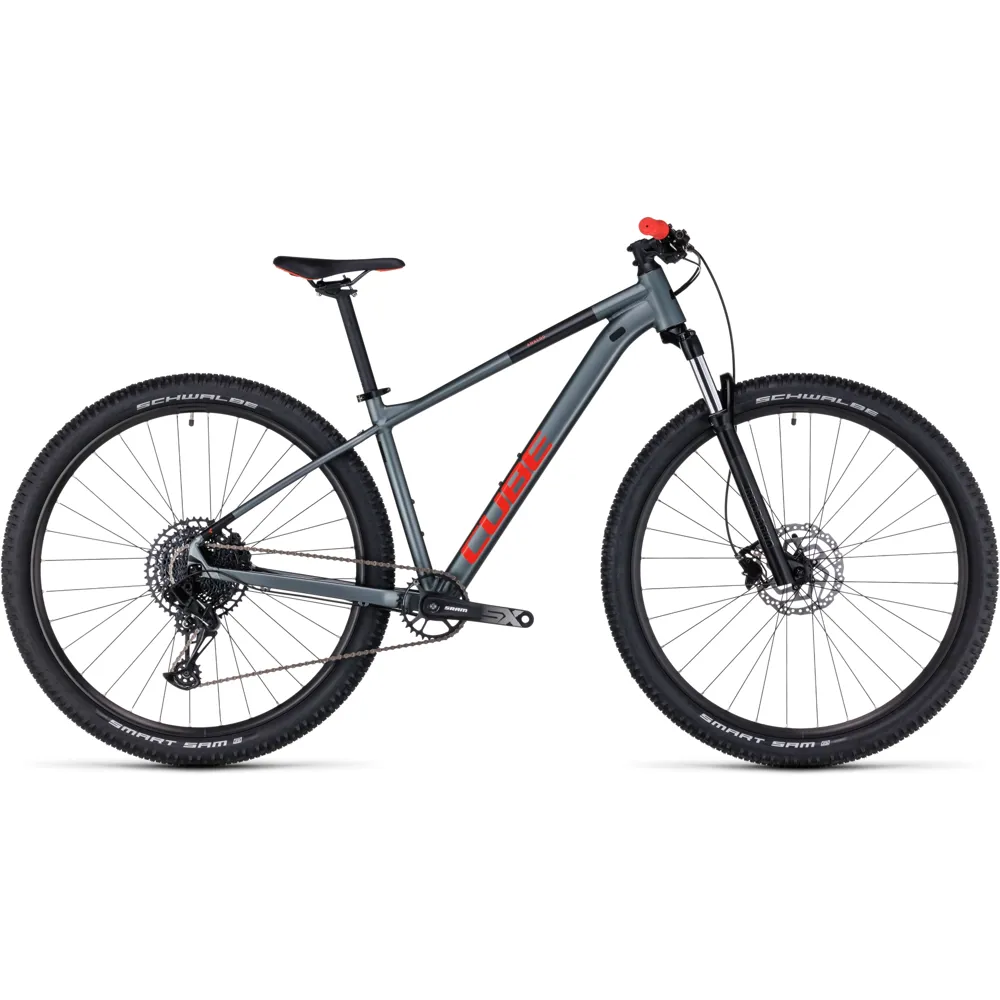 Image of Cube Analog Mountain Bike 2024 Grey/Red