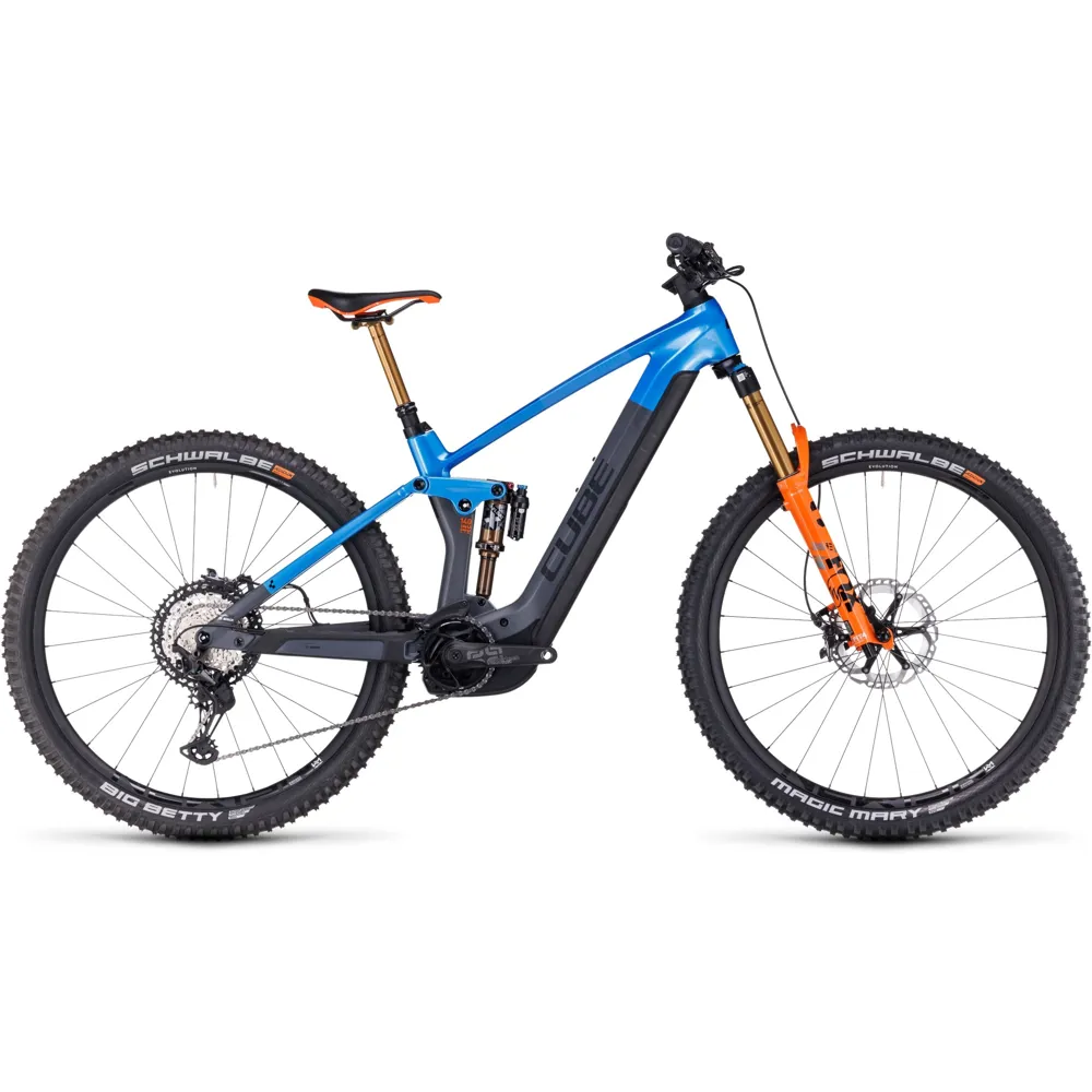 Image of Cube Stereo Hybrid 140 HPC Action Team 750 Electric Bike 2024 Action Team