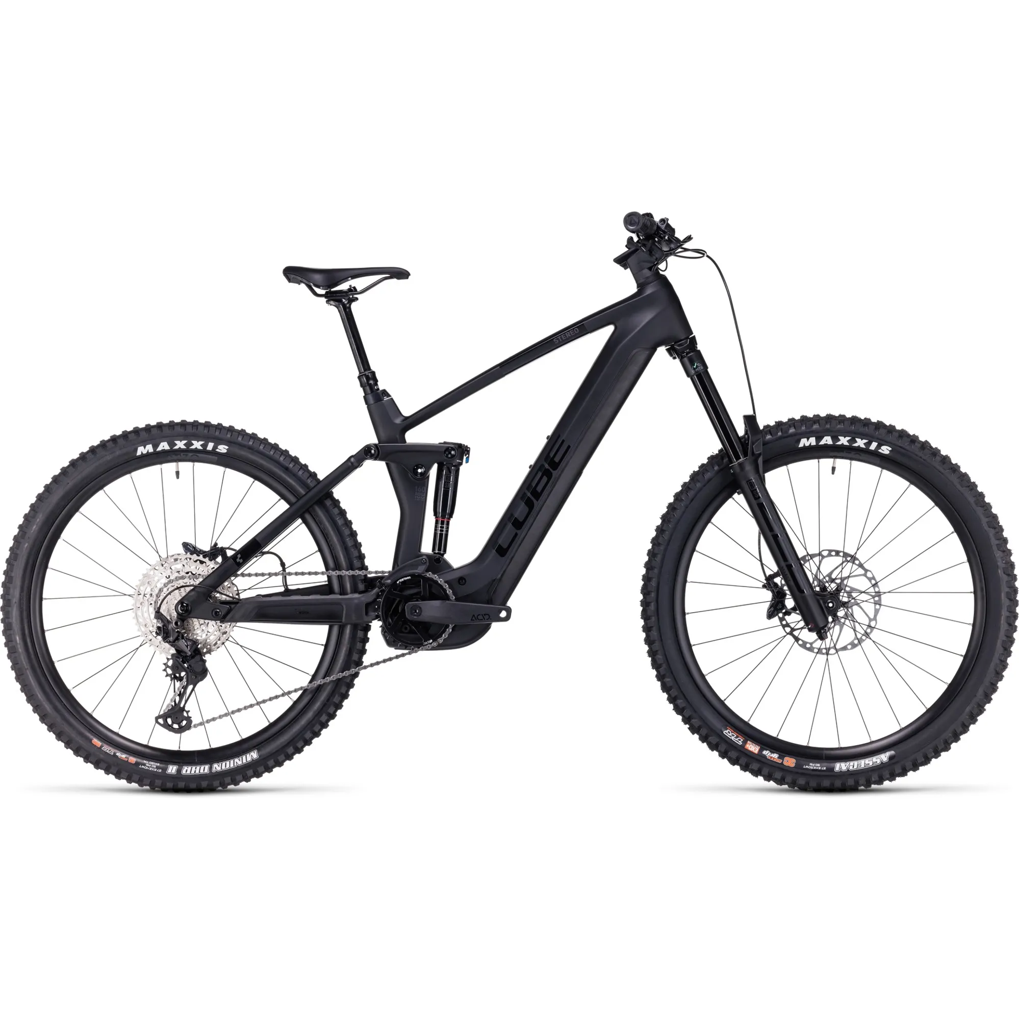 Cube Stereo Hybrid 160 HPC SLX 750 Electric Bike 2024 Carbon/Reflex
