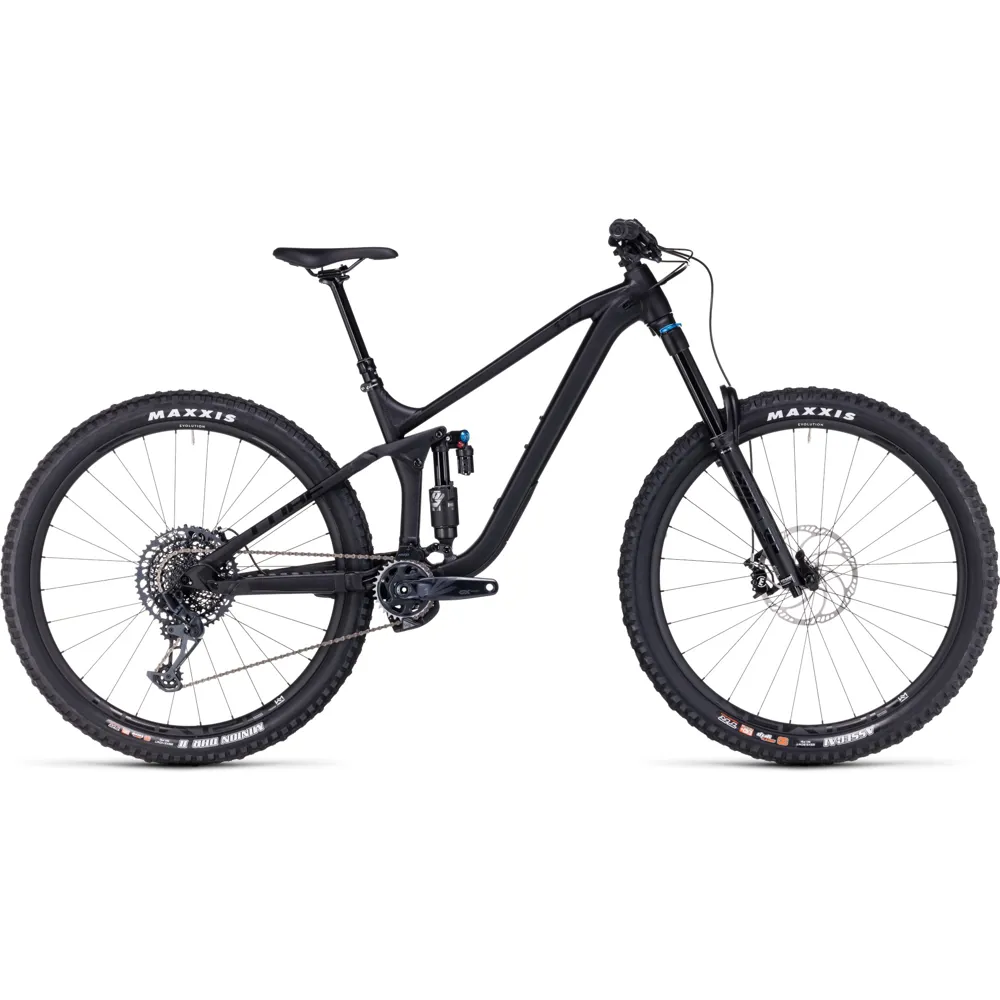 Image of Cube Stereo One77 Pro 29 Mountain Bike 2024 Black
