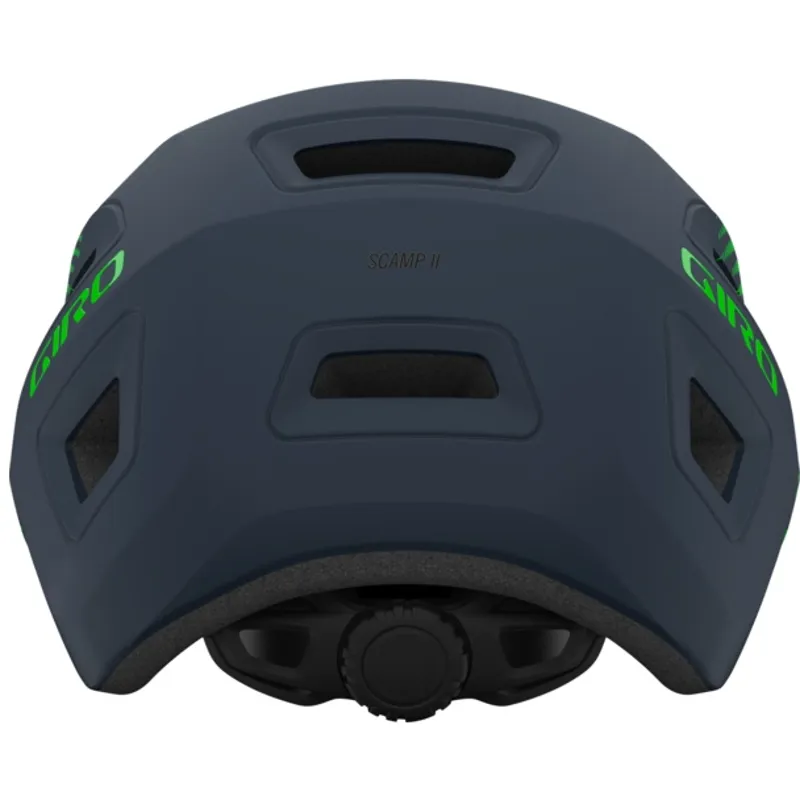 Scamp II Youth Helmet Kids Helmet Matt Blue/Green Towers-1