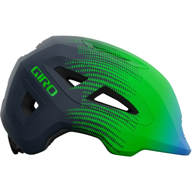 Scamp II Youth Helmet Kids Helmet Matt Blue/Green Towers-2