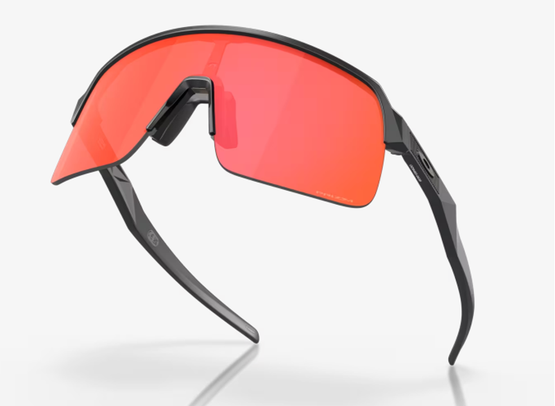 Oakley Sutro Lite Sunglasses Matte Carbon/Prizm Trail Torch-2