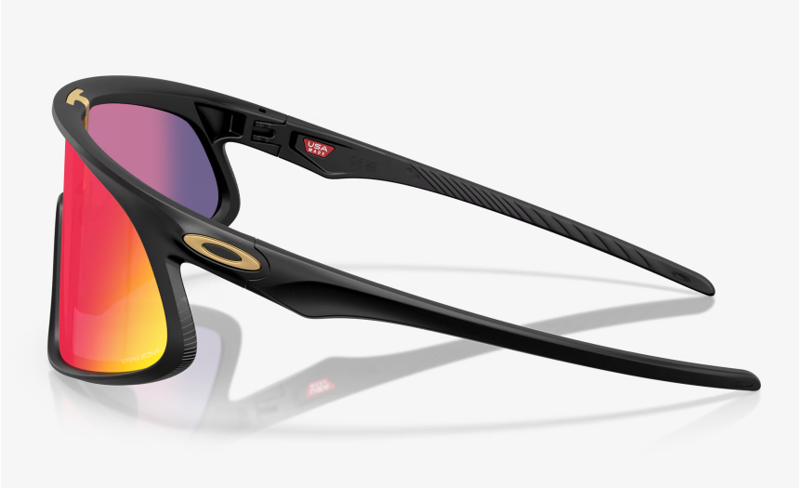 Oakley RSLV Sunglasses Matte Black/Prizm Road-1