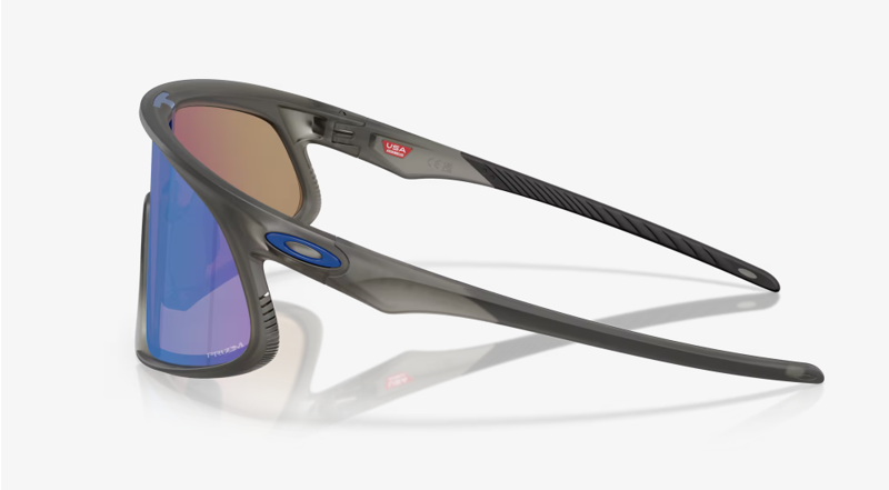 Oakley RSLV Sunglasses Matte Grey Smoke/Prizm Sapphire-1
