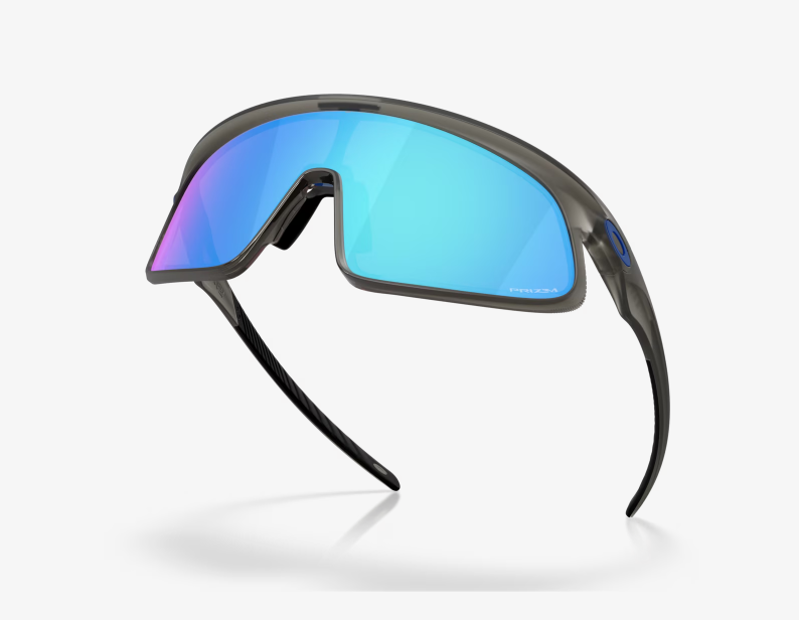 Oakley RSLV Sunglasses Matte Grey Smoke/Prizm Sapphire-2