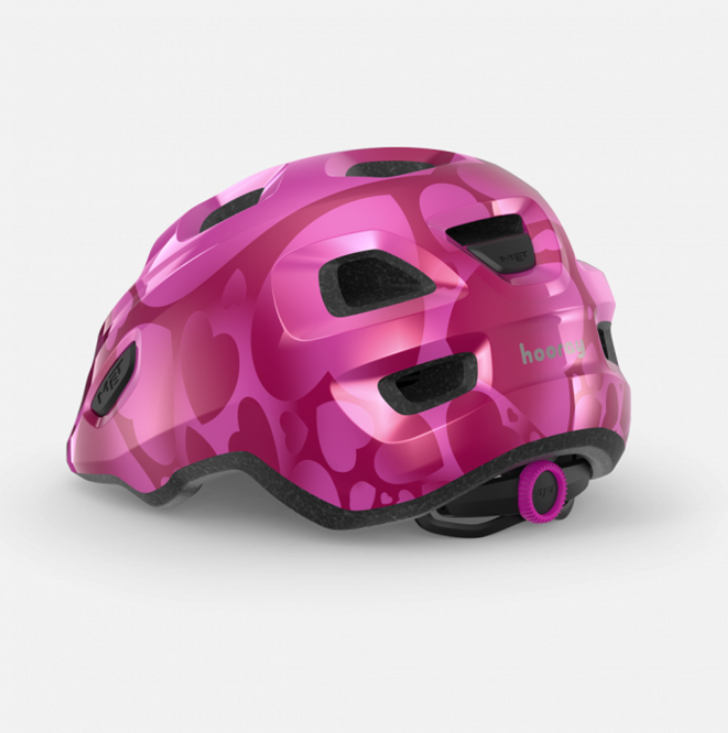 MET Hooray Helmet Youth Pink Hearts-2