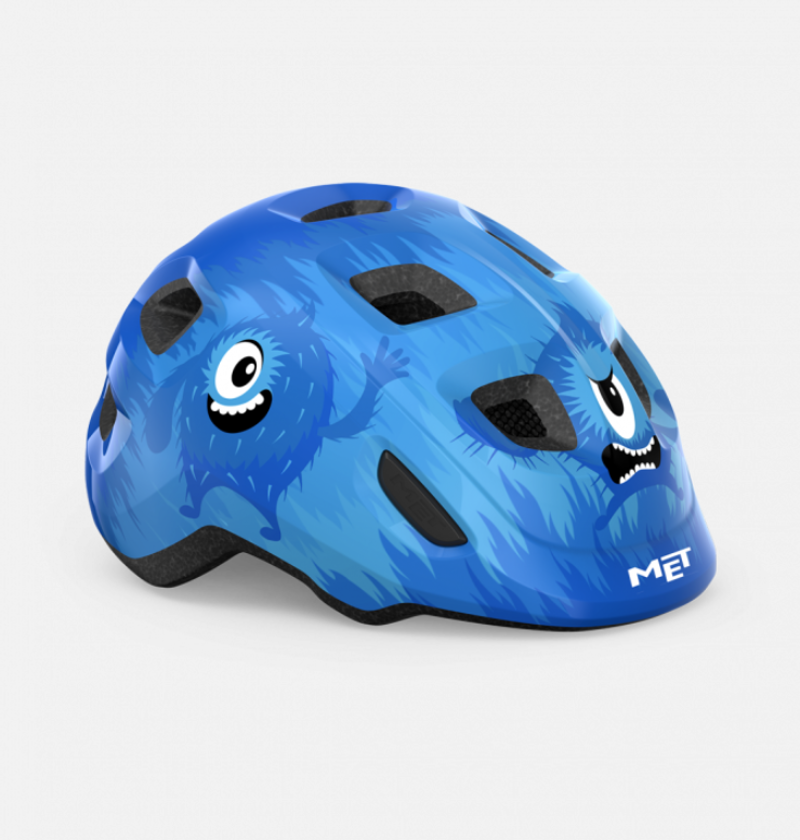 MET Hooray Helmet Youth Blue Monsters