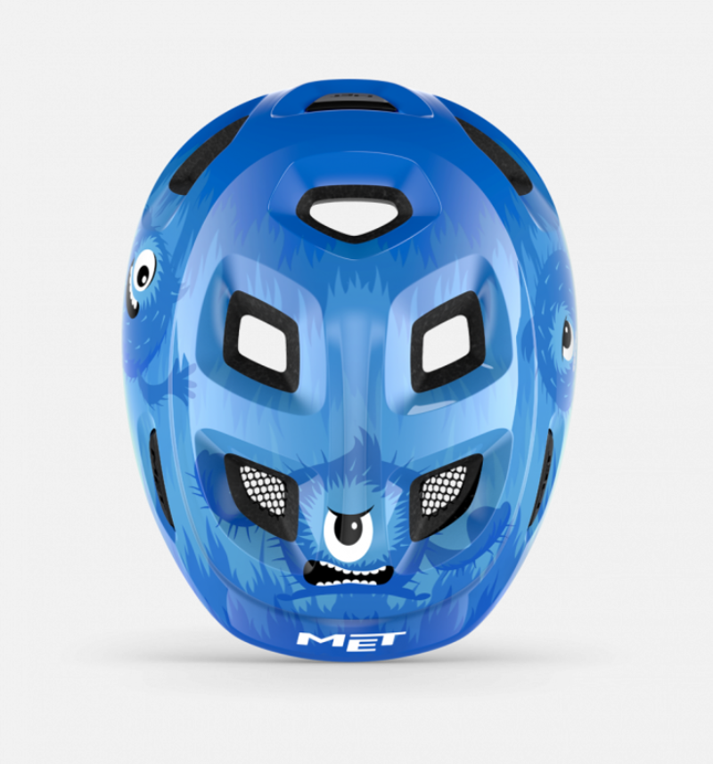 MET Hooray Helmet Youth Blue Monsters-2