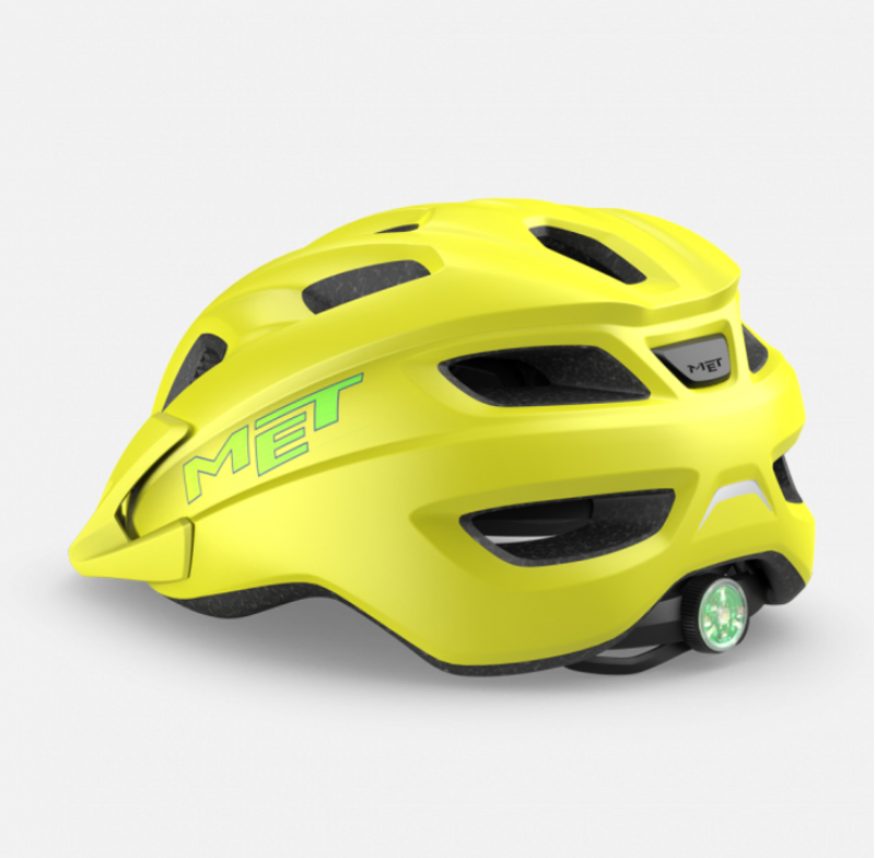 MET Crackerjack Youth Helmet Lime-1