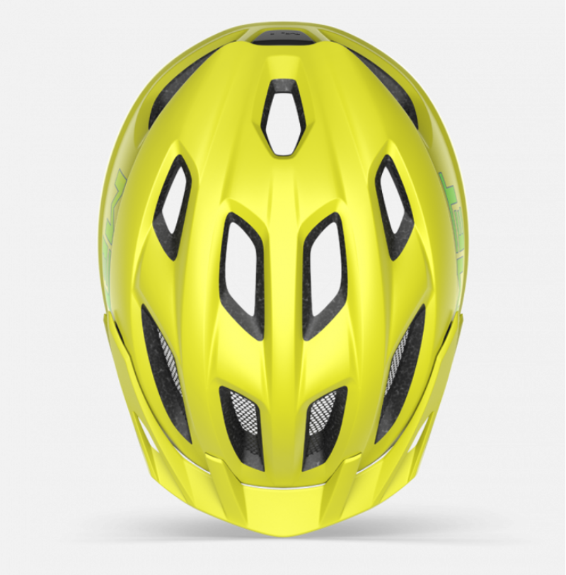 MET Crackerjack Youth Helmet Lime-2
