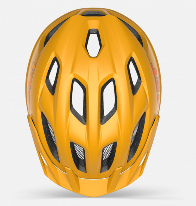 MET Crackerjack Youth Helmet Orange -2