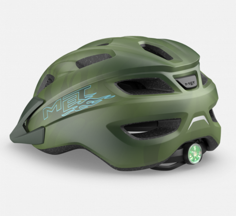 MET Crackerjack Youth Helmet Green-1