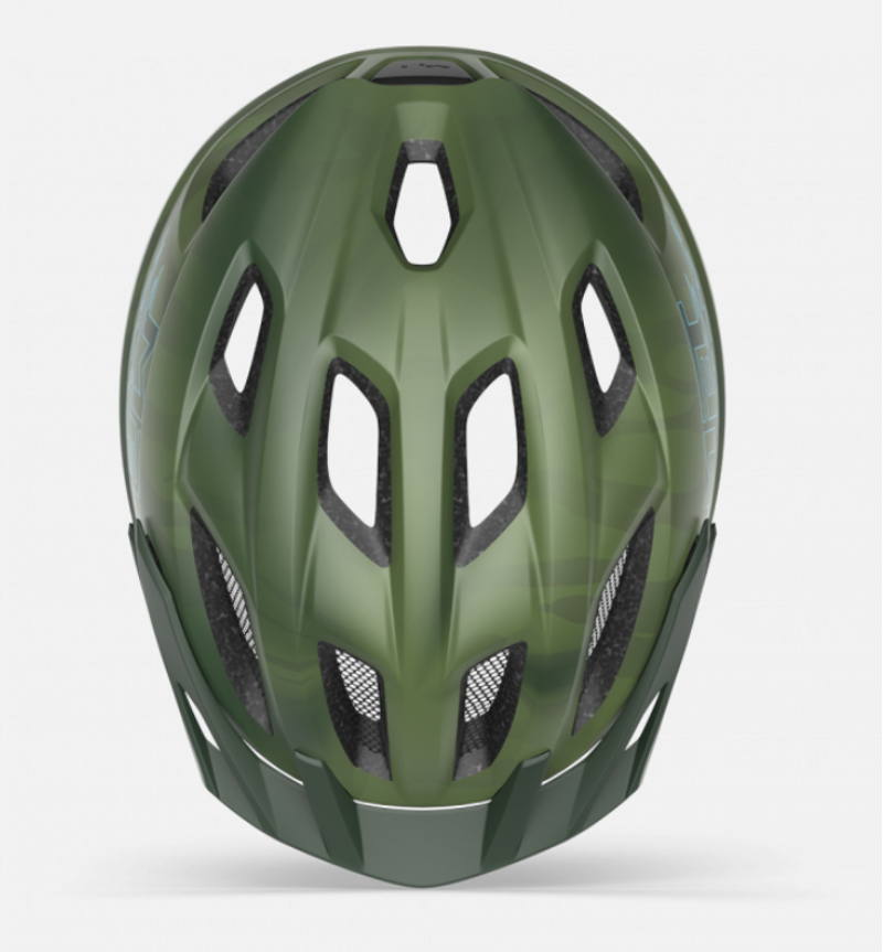 MET Crackerjack Youth Helmet Green-2