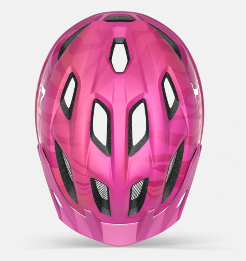 MET Crackerjack Youth Helmet Pink-1