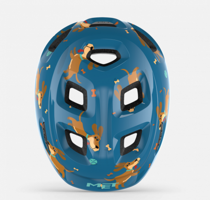 MET Hooray Youth Helmet Dark Blue-1