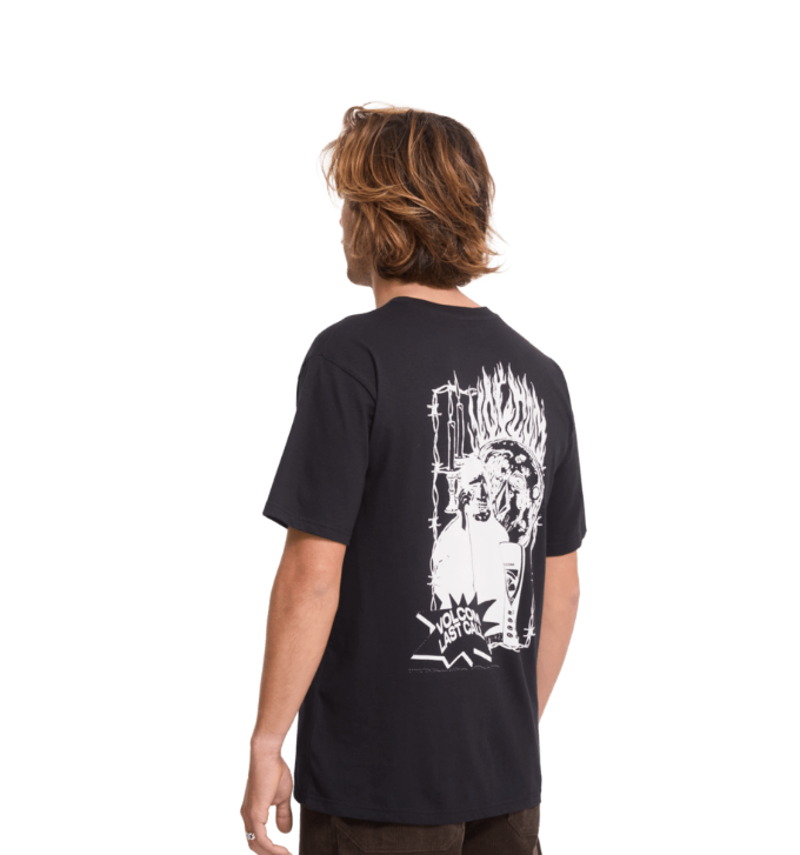 Volcom Last Call SS Tee Black-1