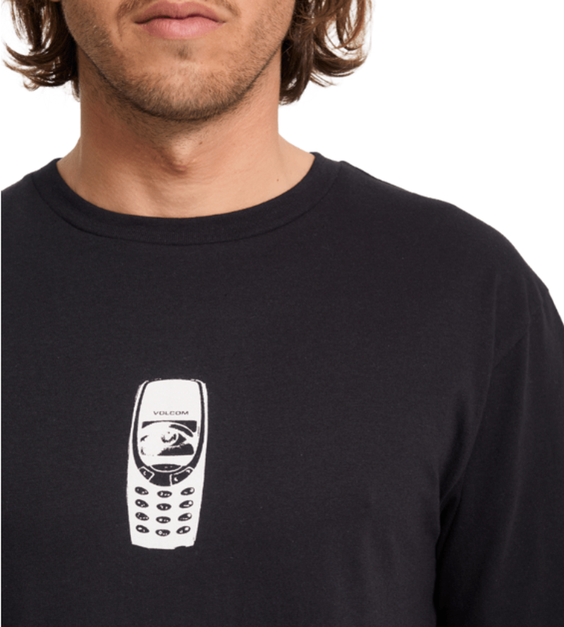 Volcom Last Call SS Tee Black-2