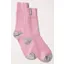 Sealskinz Wroxham Bamboo Mid Length Waffle Women's Sock Pink/Grey/Cream