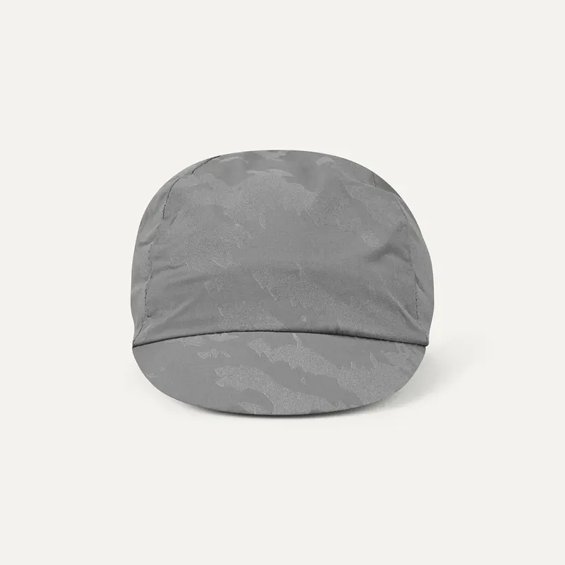 SealSkinz Merton Waterproof All Weather Reflective Camo Cycle Cap Grey