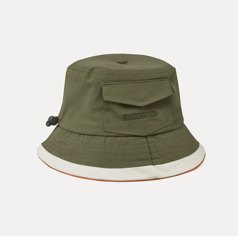SealSkinz Seething Waterproof Lightweight Bucket Hat Olive