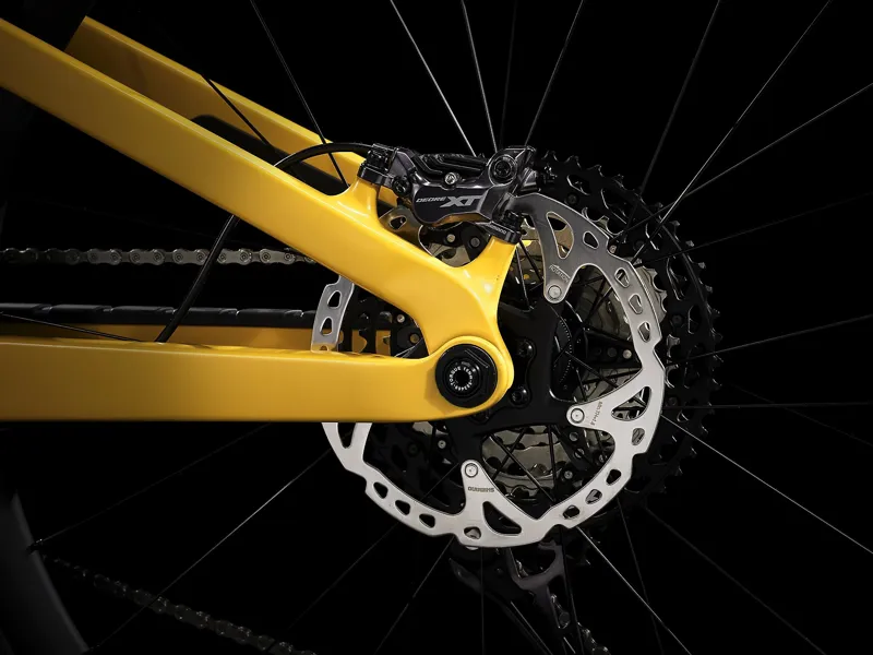 Trek Slash 9.8 XT Mountain Bike 2023 Satin Baja Yellow-9