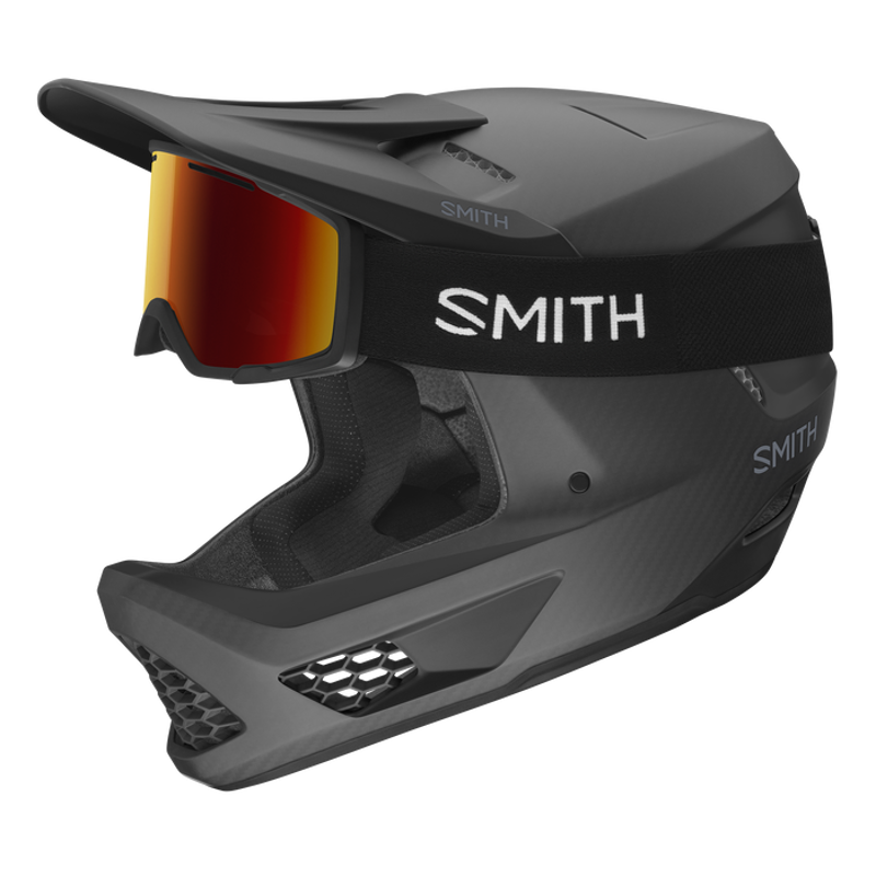 Smith Hardline Carbon Downhill MIPS MTB Full Face Helmet Black-5