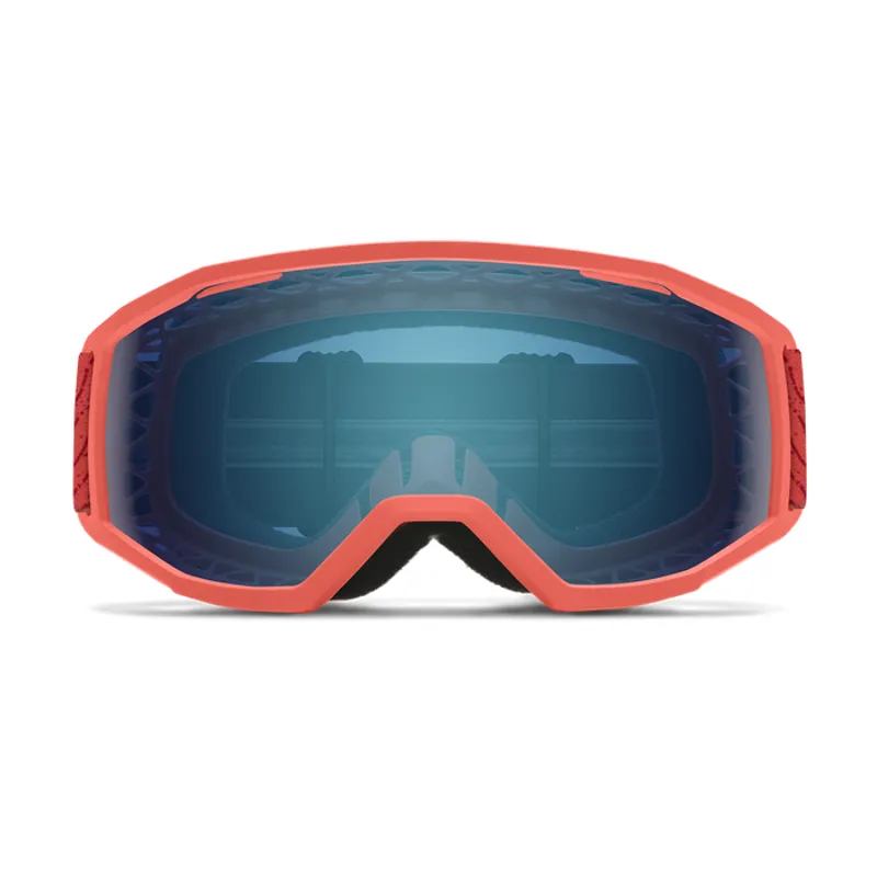 Smith Loam S MTB Goggle Blaze + Blue Mirror Lens-1