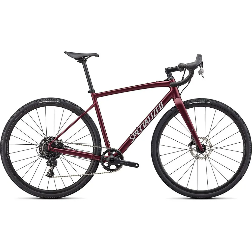 Image of Specialized Diverge E5 Comp Gravel Bike 2022 Comp Maroon/Silver