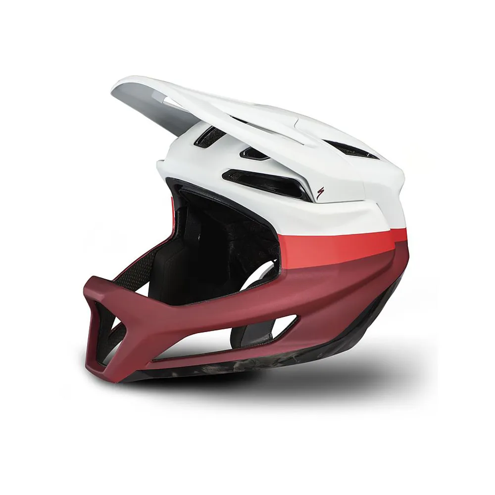 Specialized Specialized Gambit Full Face Helmet Dove Grey/Maroon