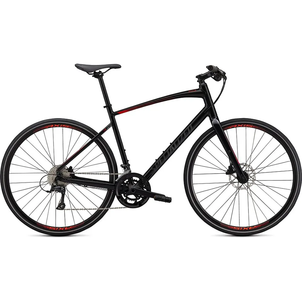 Specialized Specialzied Sirrus 3.0 Hybrid Bike 2022 Black/Red/Black