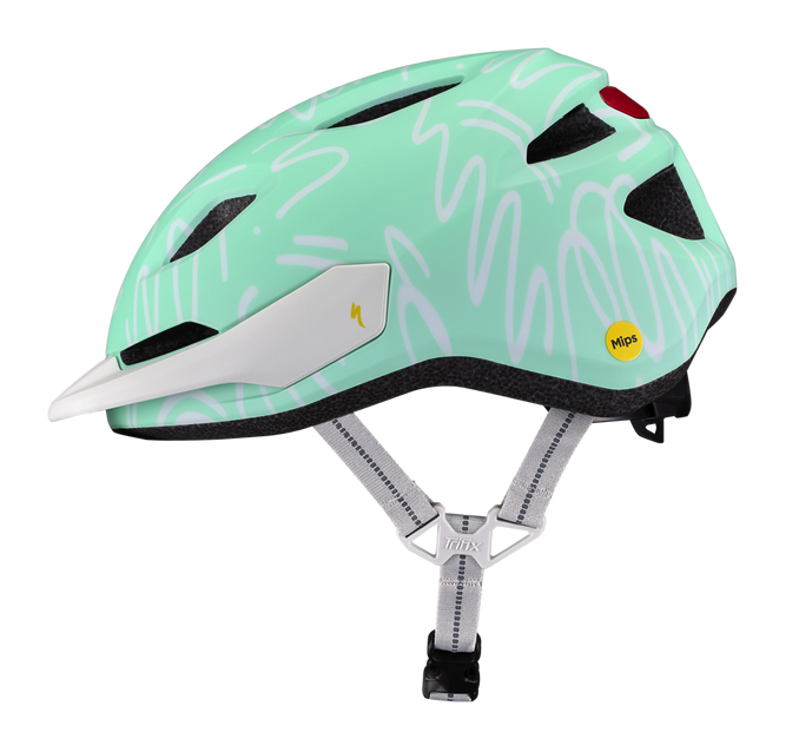 Specialized Shuffle 2 LED Kids Helmet 4-7 Years Dune White Graphic-1